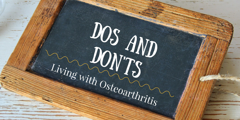 Dos and don'ts living with osteoarthritis Stamford Therapeutics Consortium Connecticut Clinical Trials Research Studies