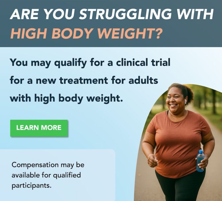 Weight loss clinical trial